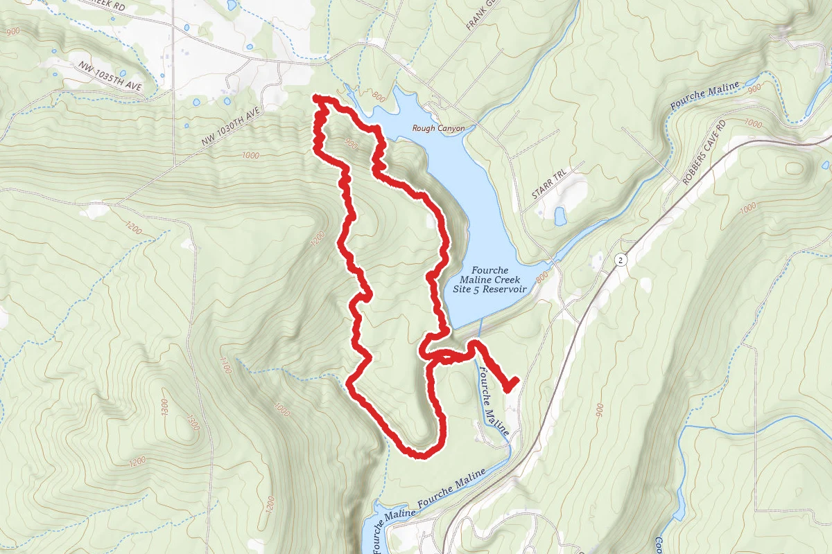 Big John Trail and Rim Rock Trail