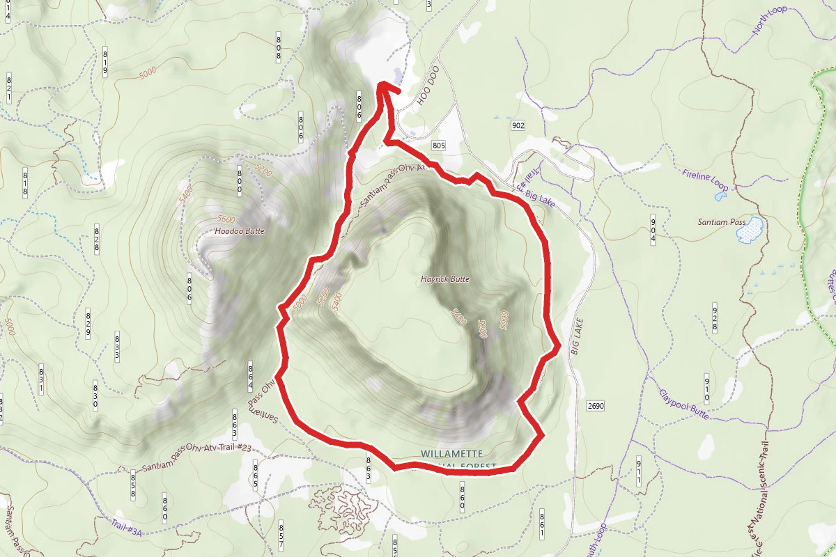 Hayrick Butte