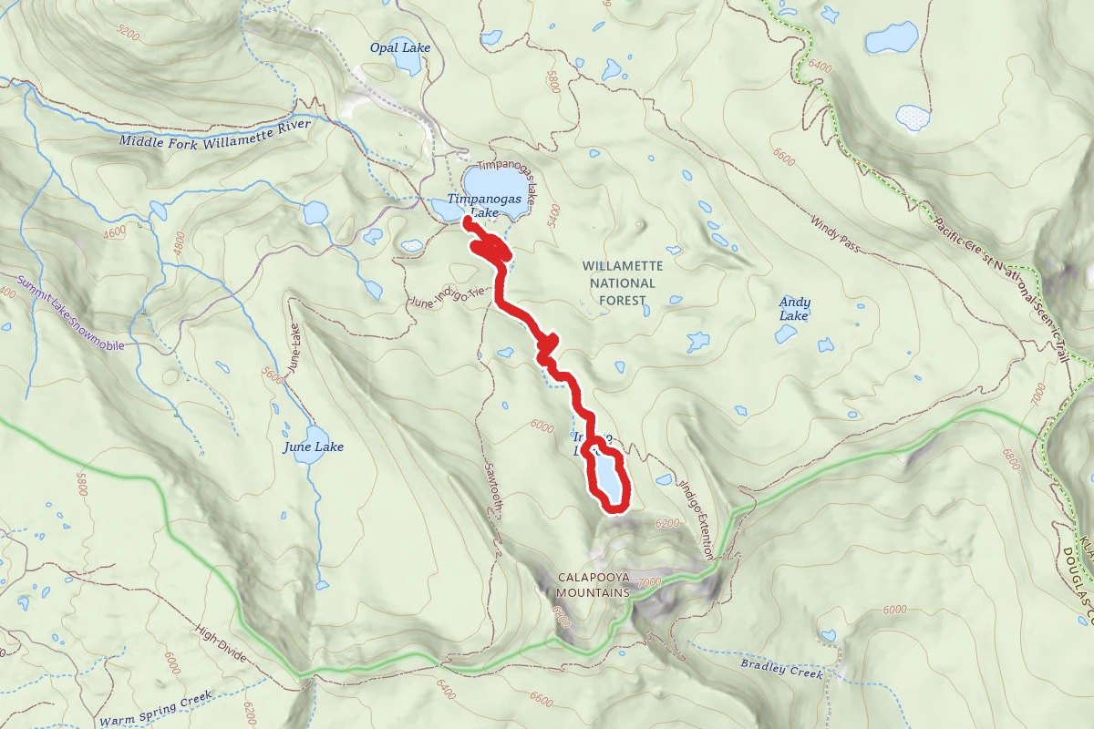 Indigo Lake Trail