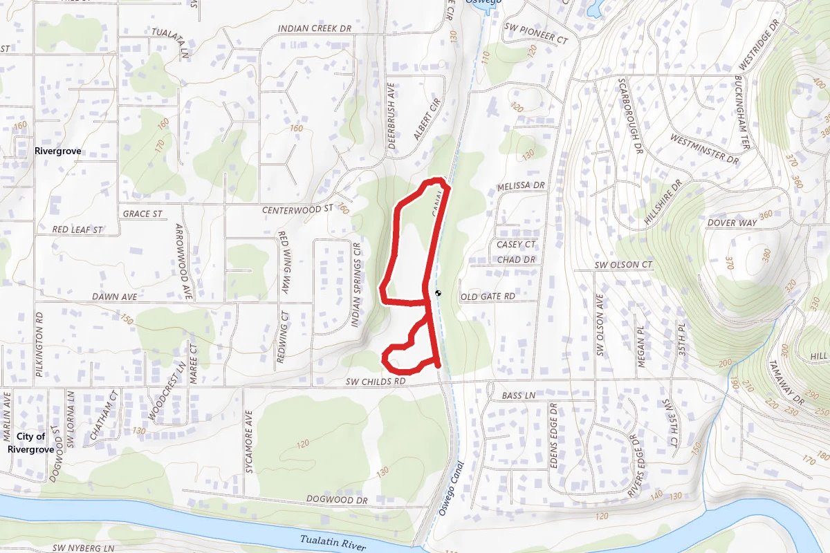 Bryant Woods Park Loop
