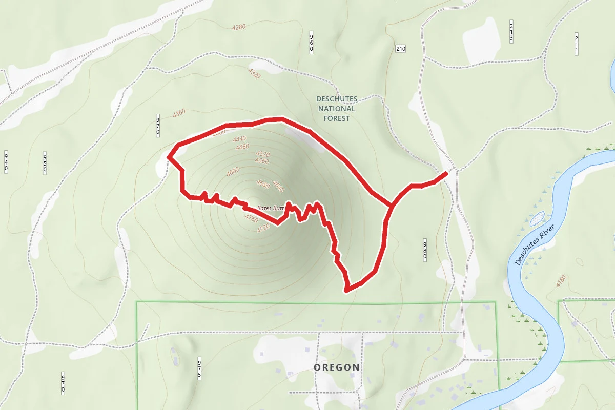 Bates Butte Trail