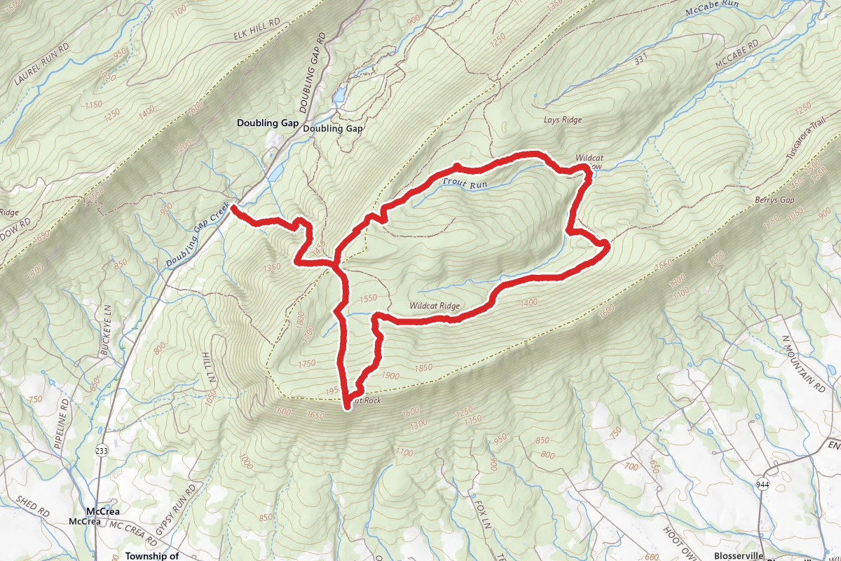 Tuscarora and Warner Trail Loop