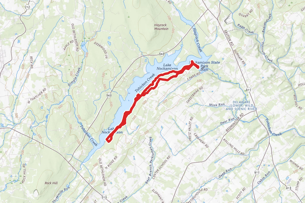 Mink, Church, and Elephant Trail Loop