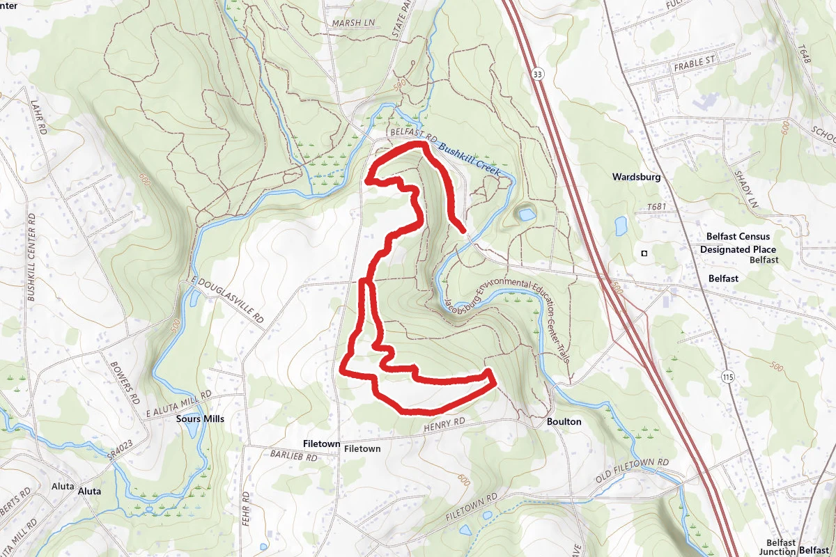 Homestead Trail (Blue-blazed)