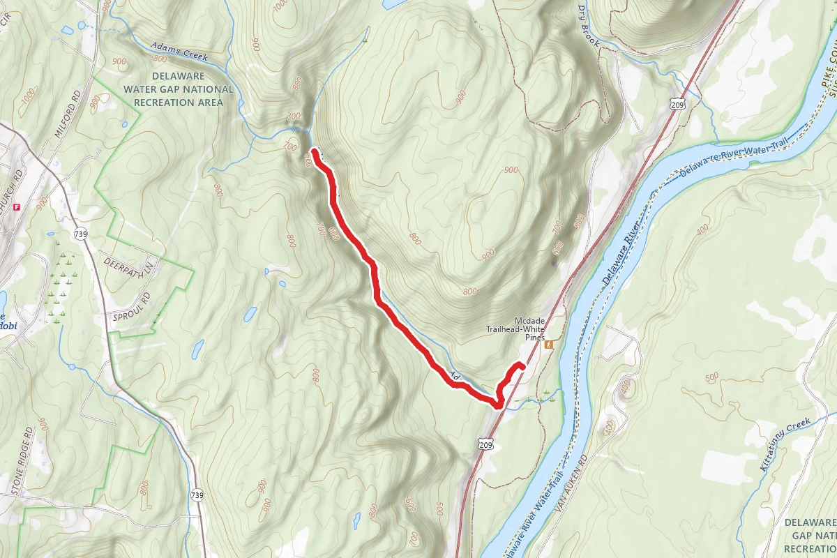 Adams Creek Trail