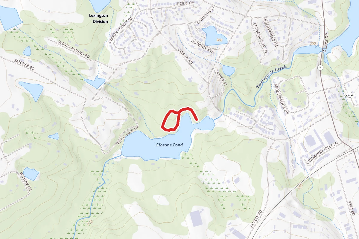 Gibson's Pond Park Loop