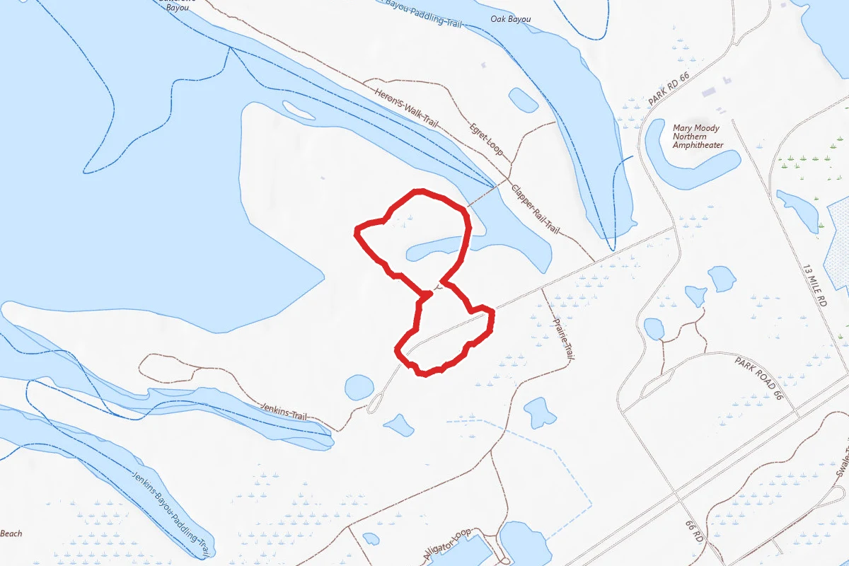 Clapper Rail Trail and Caracara Trail Loop