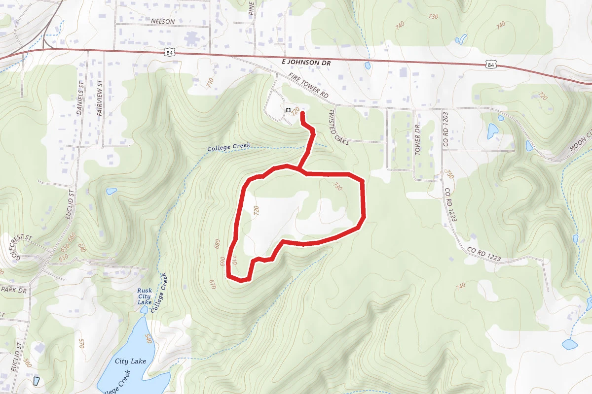 Jim Hogg State Historical Park Trail
