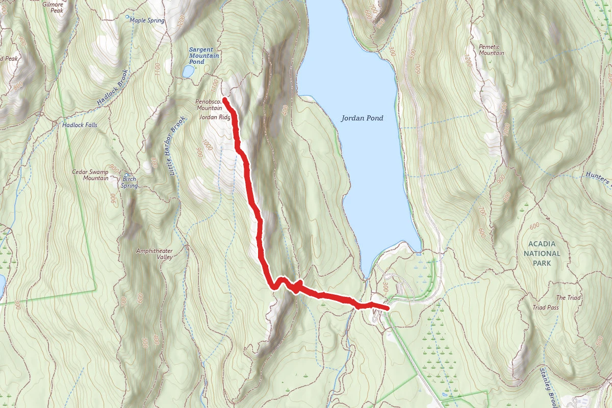 Penobscot Mountain Trail