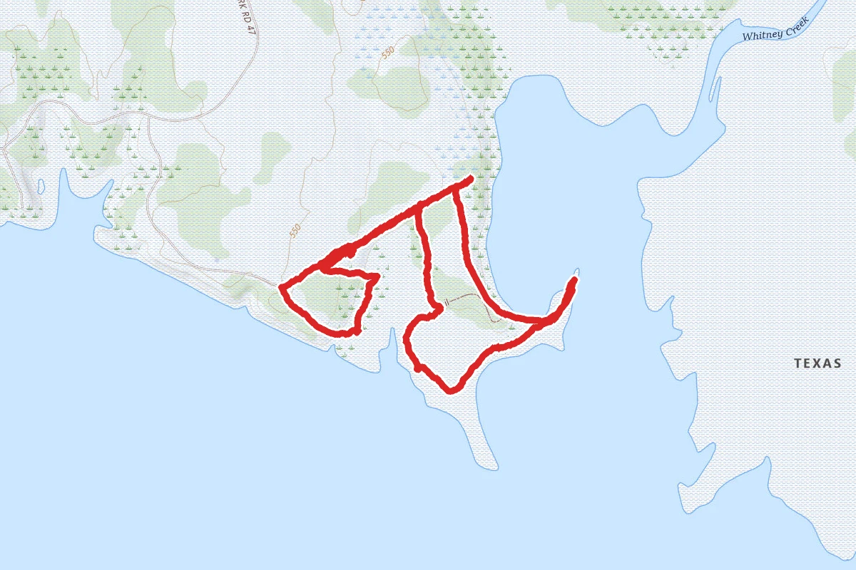 Lake Whitney Campground Loop