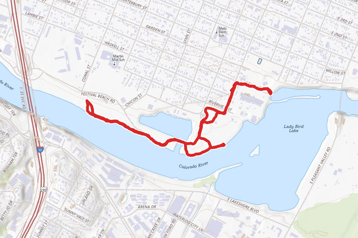 Lady Bird Lake Hike and Bike Trail