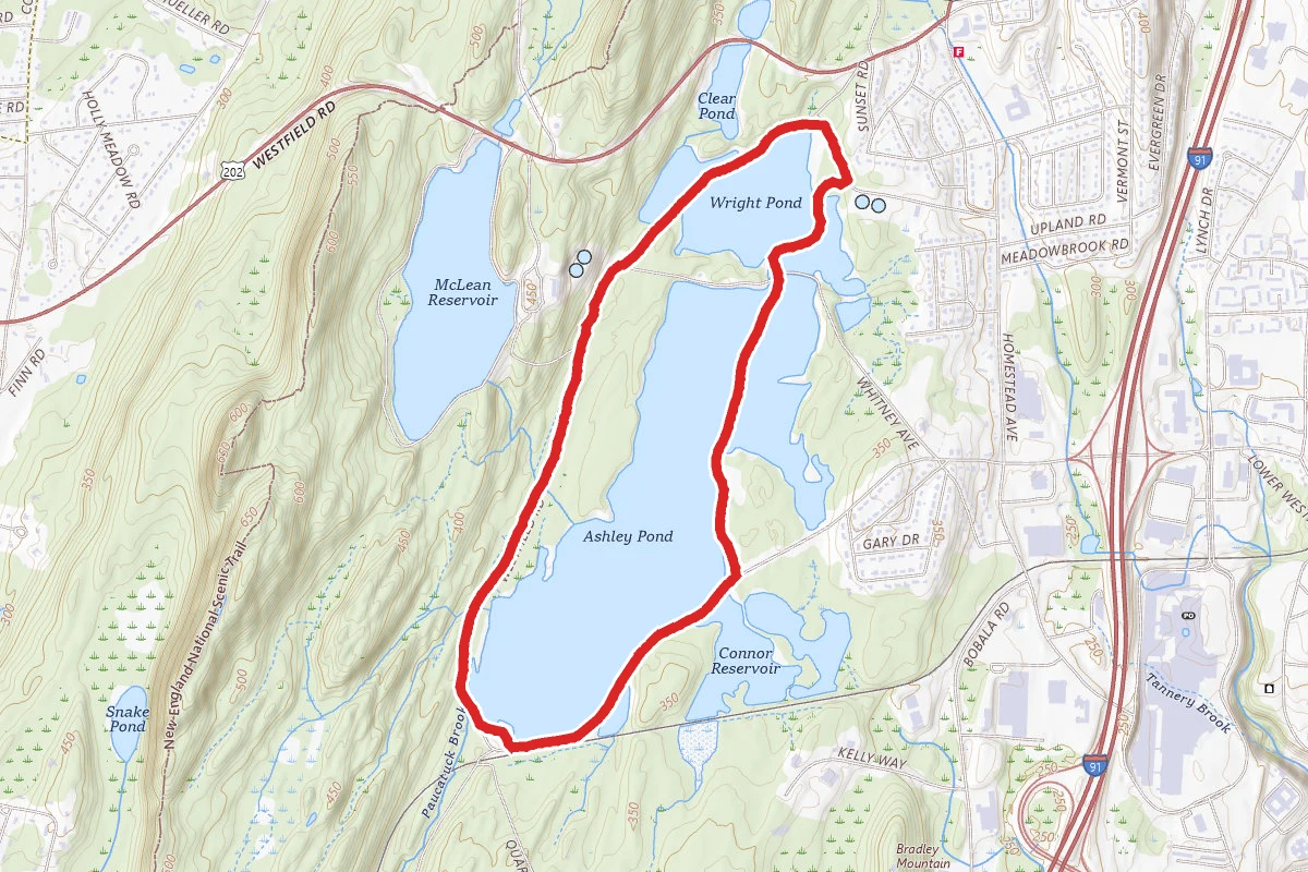 Ashley Reservoir Trail