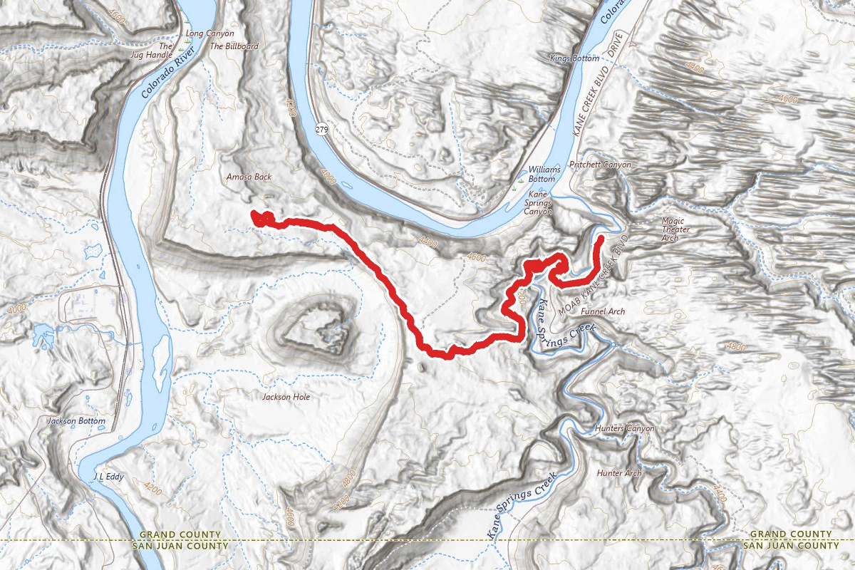 Amasa Back and Cliffhanger Trail