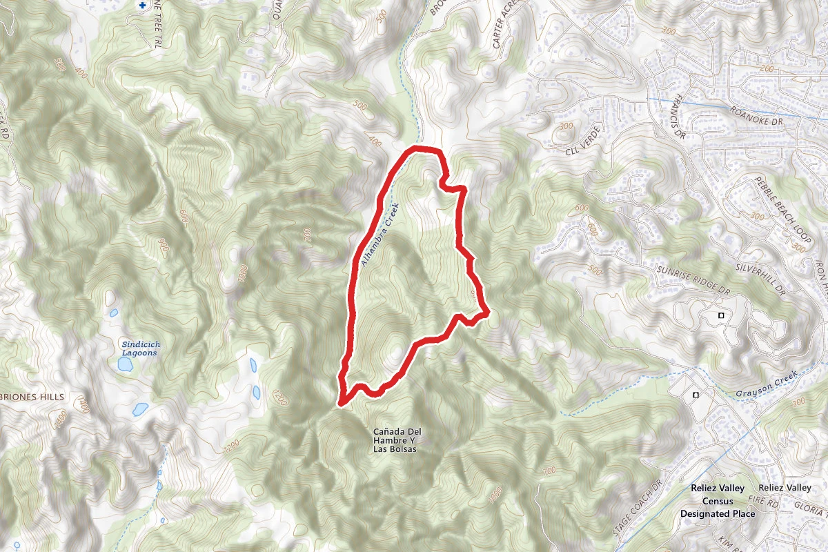 Alhambra Creek Trail