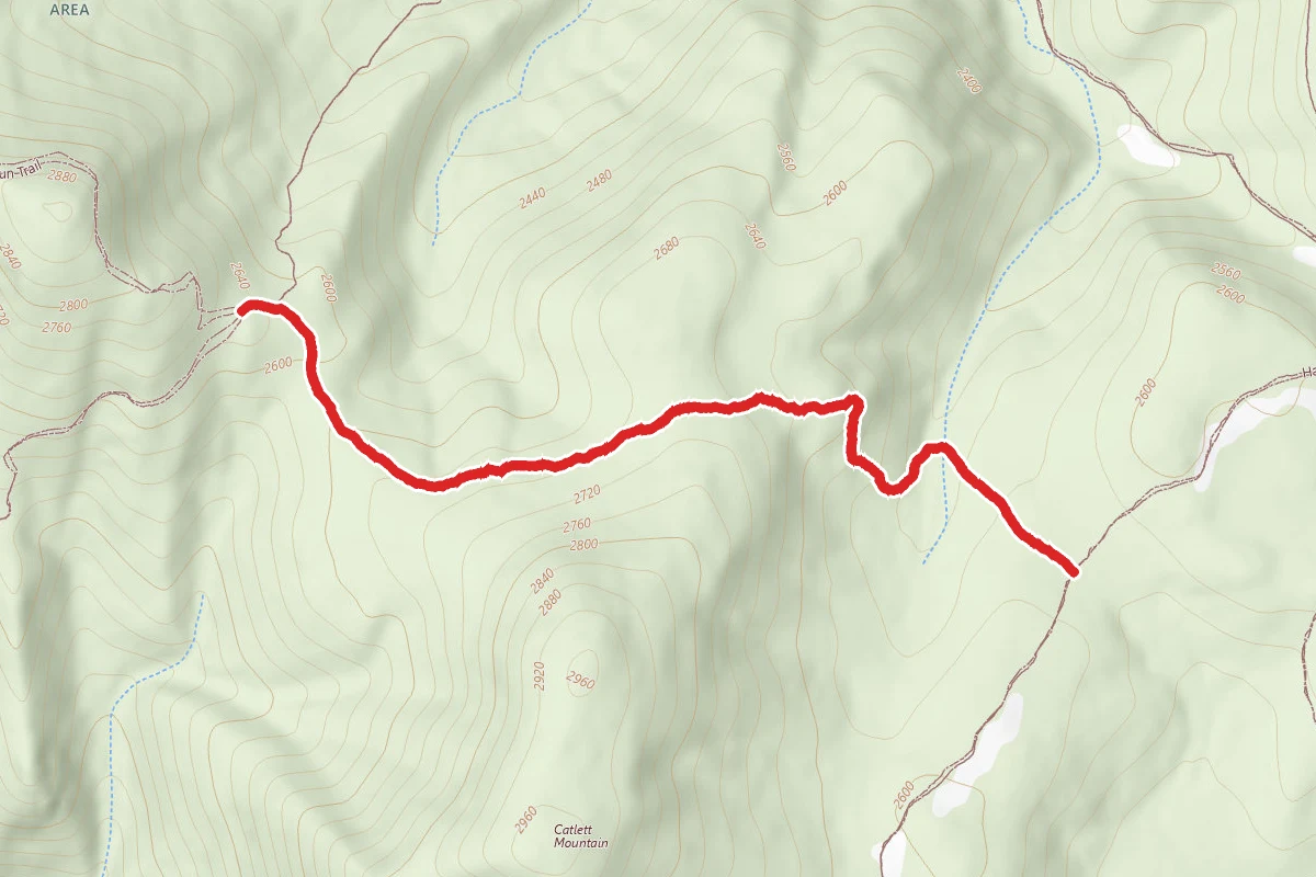 Hannah Run to Catlett Mountain Trail