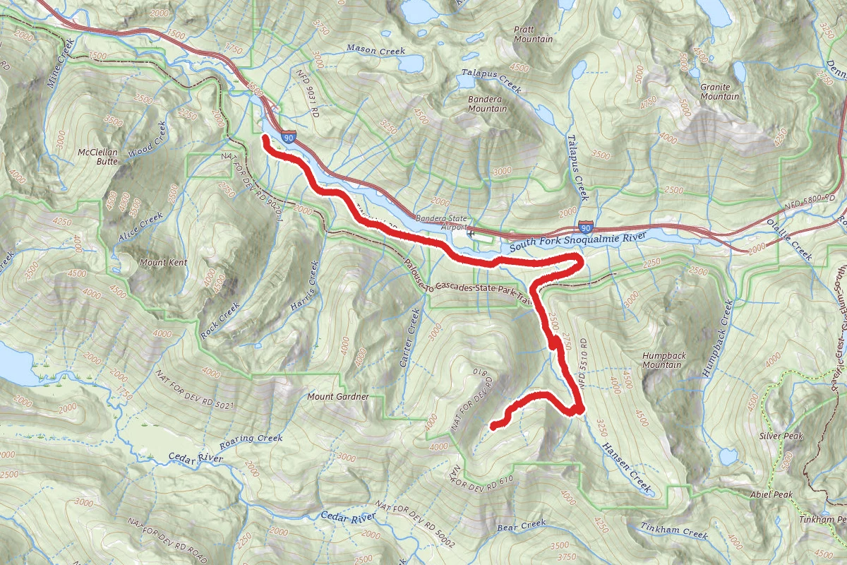 Tinkham OHV Trail