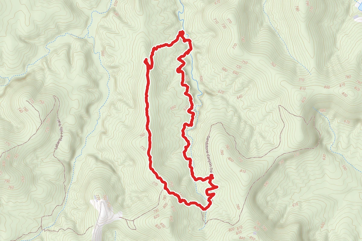 Sandstone Canyon Western Loop