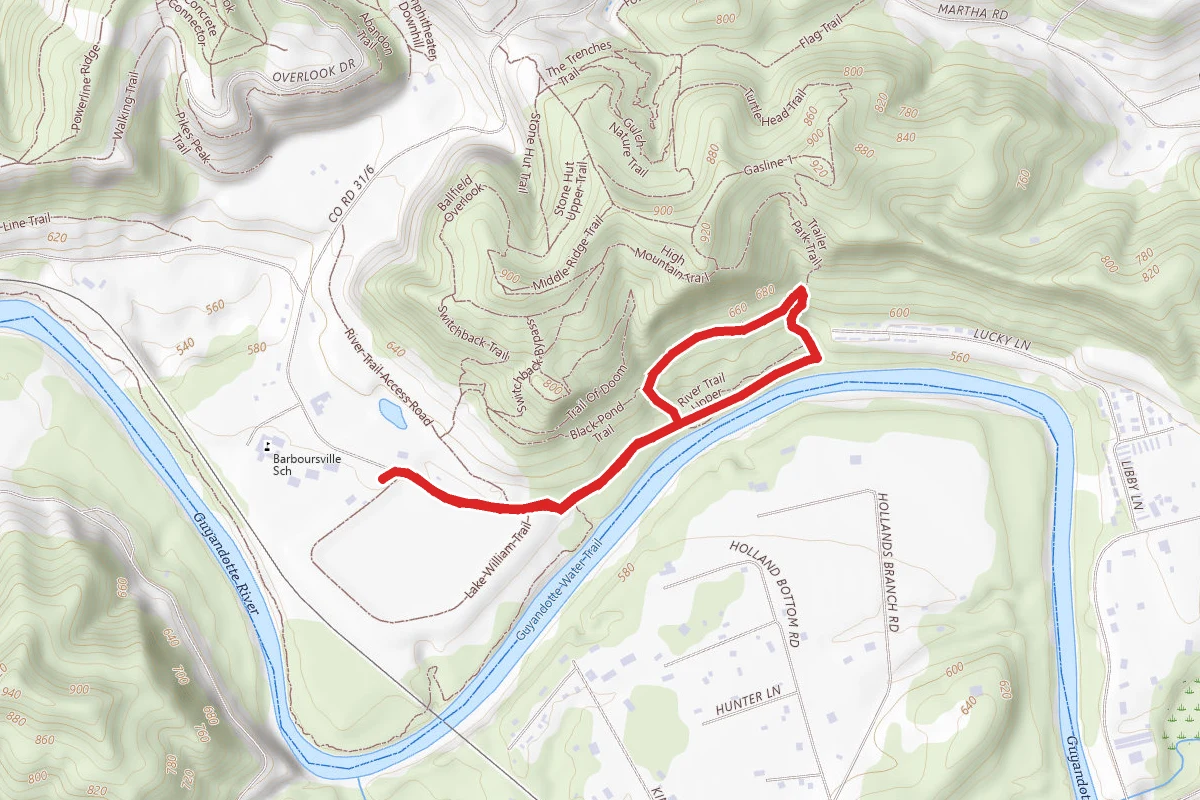 Greenrocks and River Trail Loop