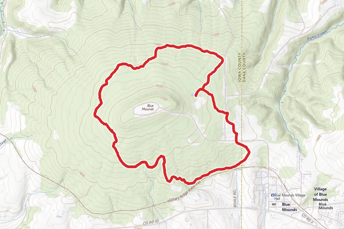 John Minix Trail, Flint Rock Nature Trail, and Ridgeview Trail Loop