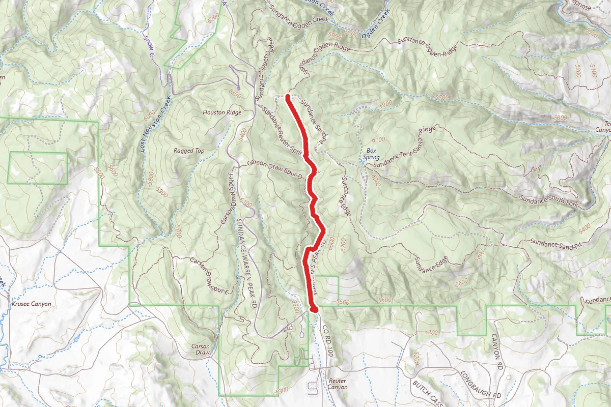 Reuter Canyon Trail
