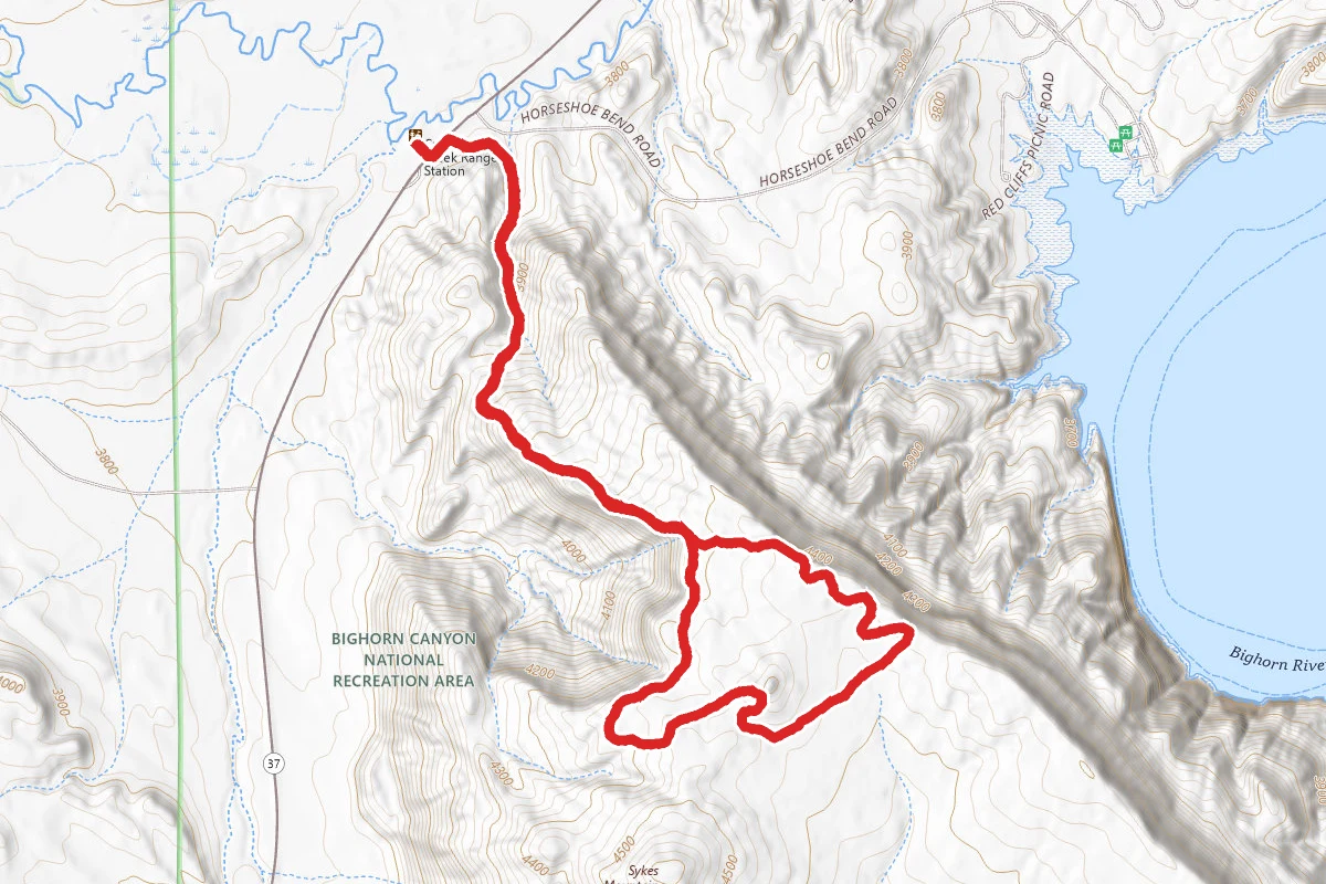 Sykes Mountain Trail