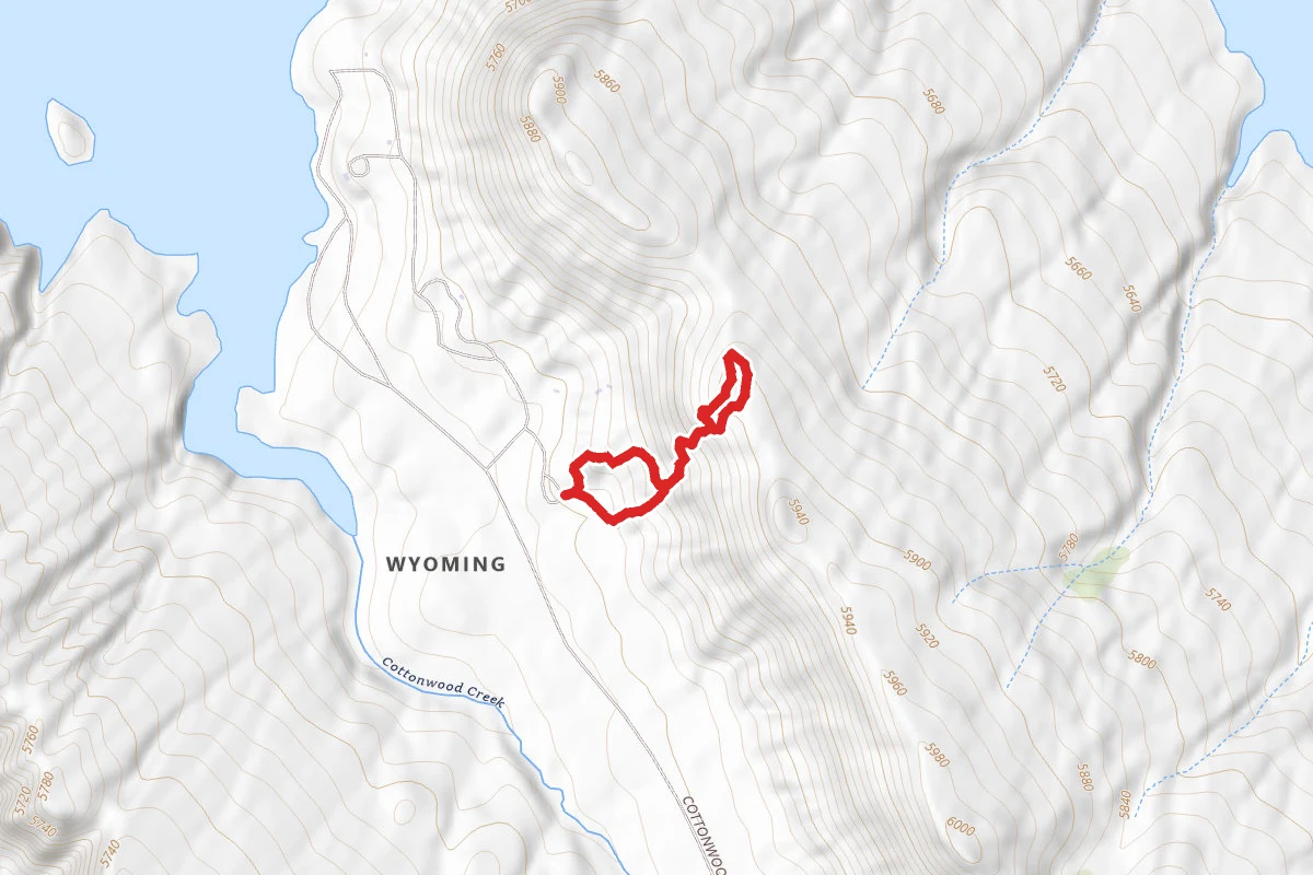 Cottonwood Creek Dinosaur Trail