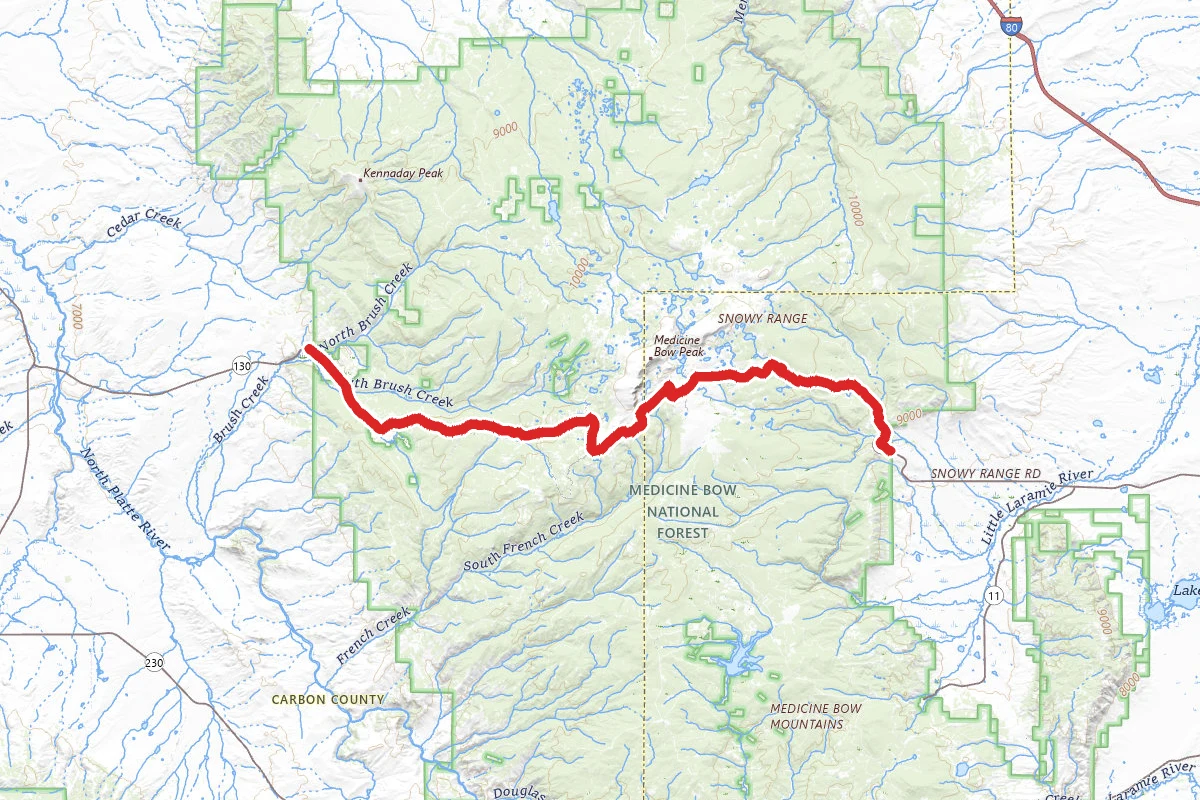 Snowy Range Highway
