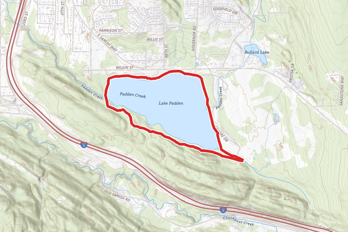 Lake Padden Singletrack