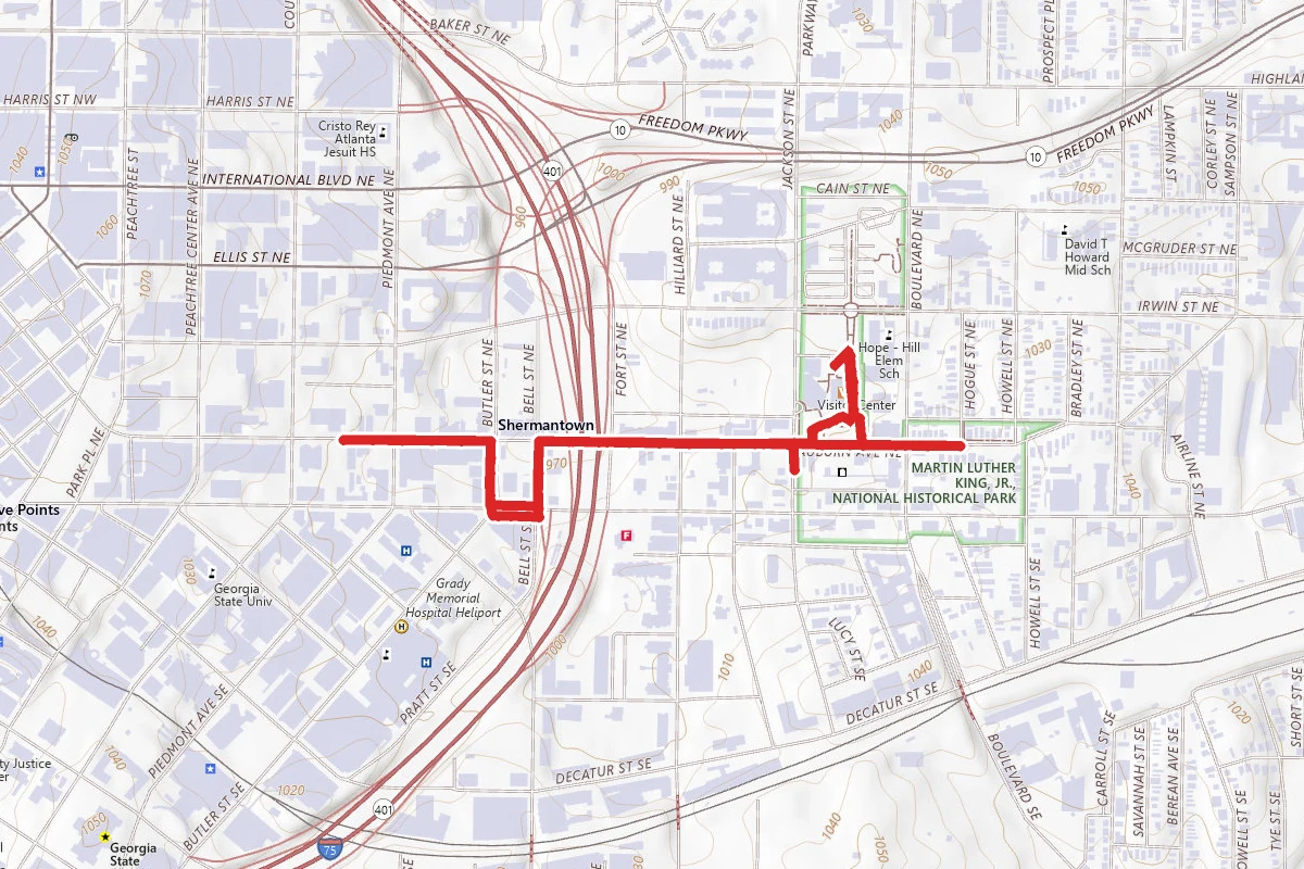Sweet Auburn District Walking Tour