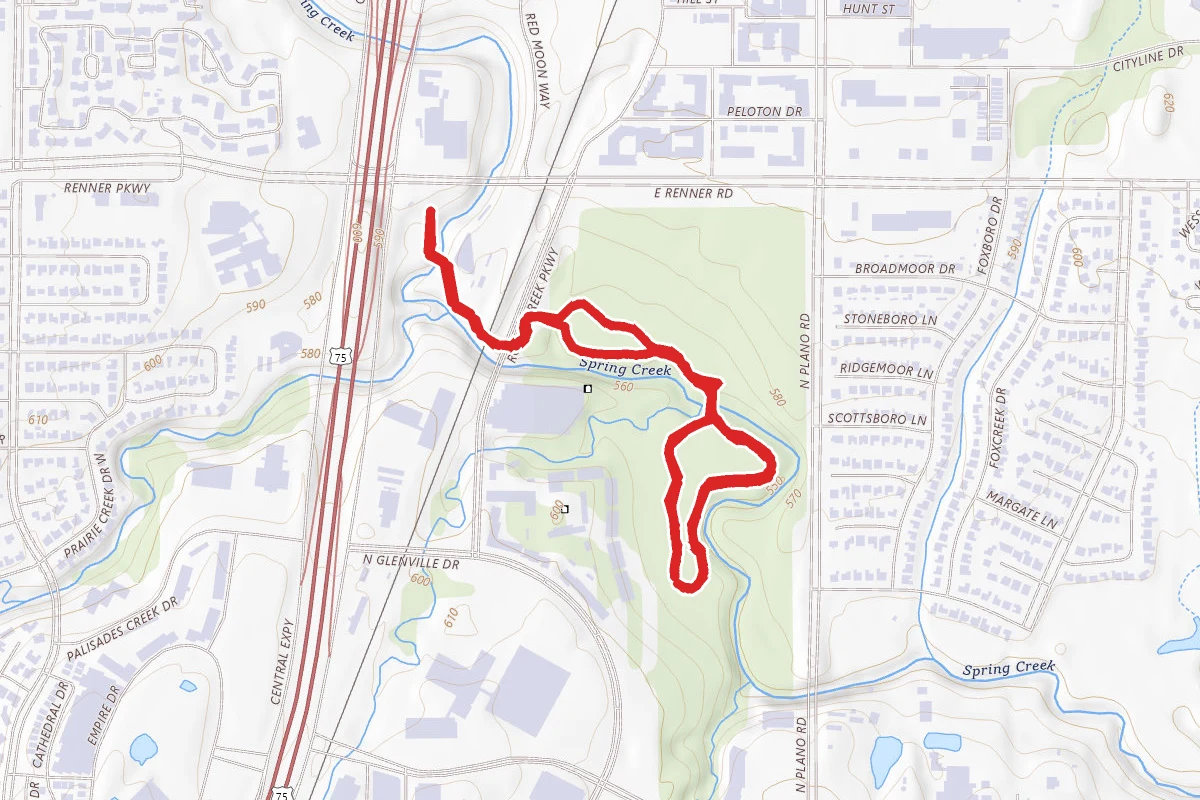 Spring Creek Nature Area Trail