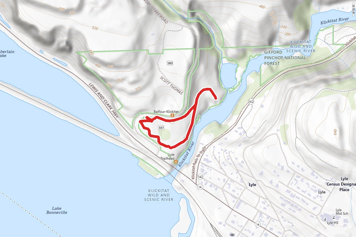 Balfour-Klickitat Loop