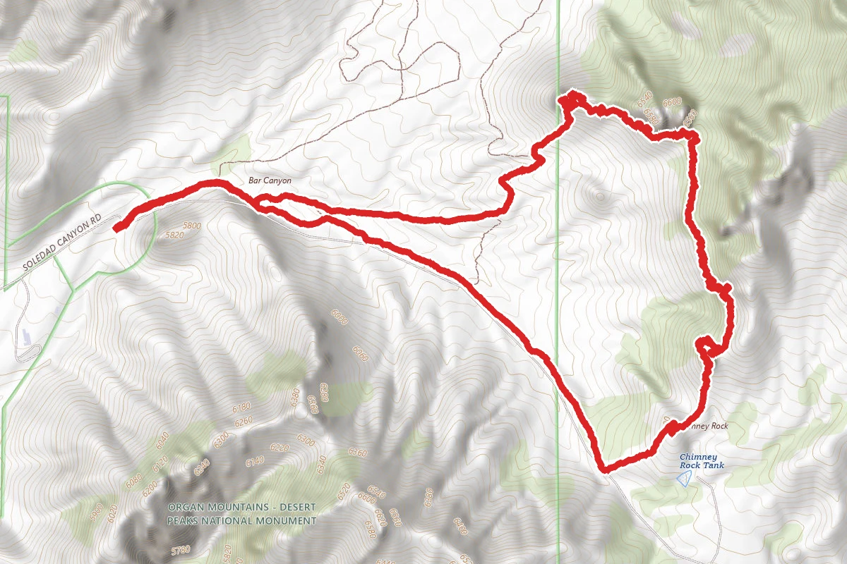 Chimney Rock Loop