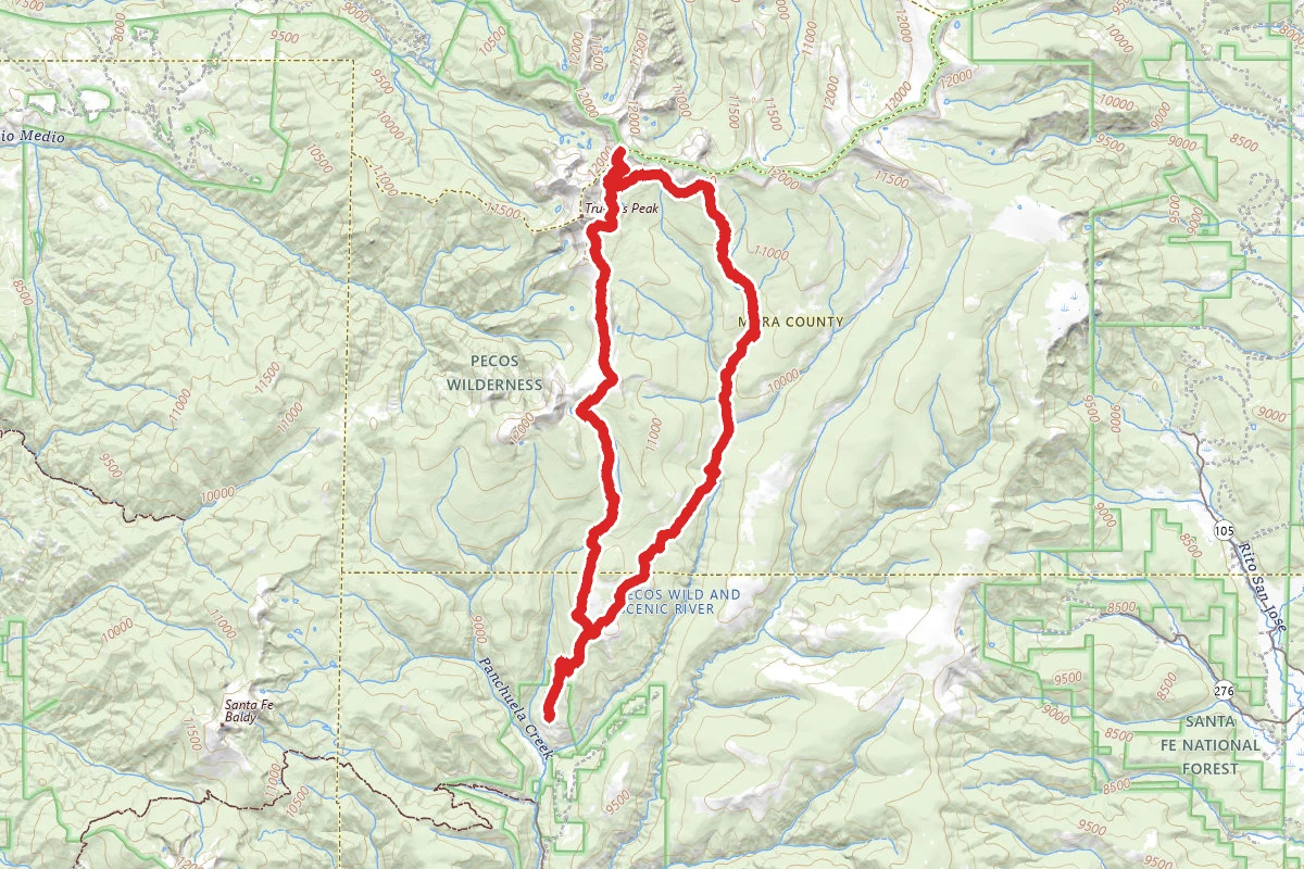 North Truchas Peak Backpacking Trip