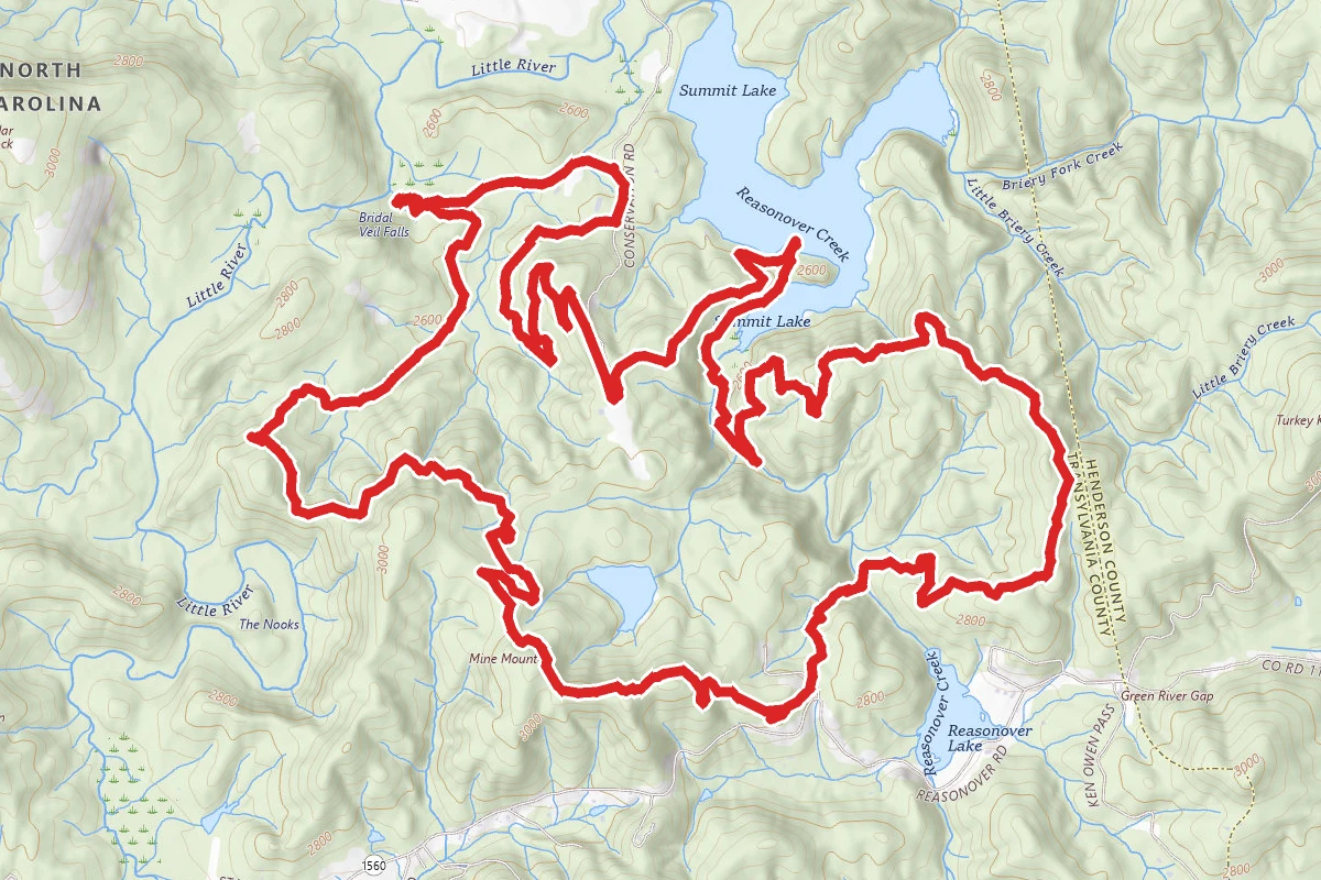 Lake Julia and Bridal Veil Falls Tour