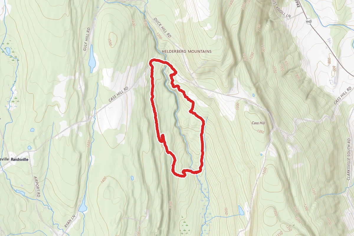 Hannacroix Ravine Orange Trail