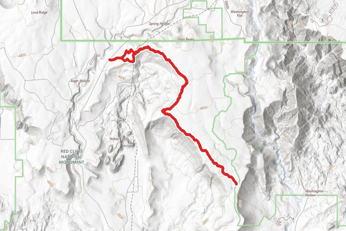 Broken Mesa Rim Trail