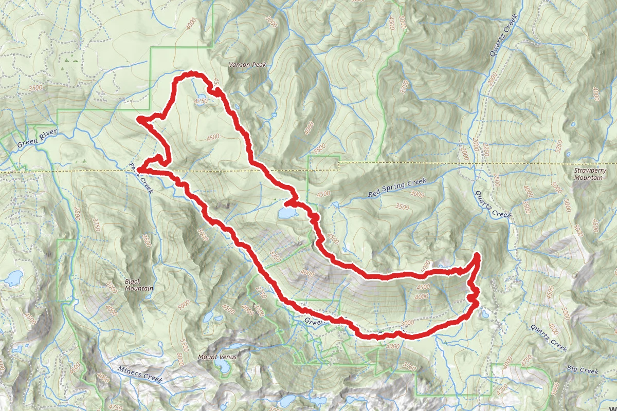Goat Mountain and Green River Loop Trail