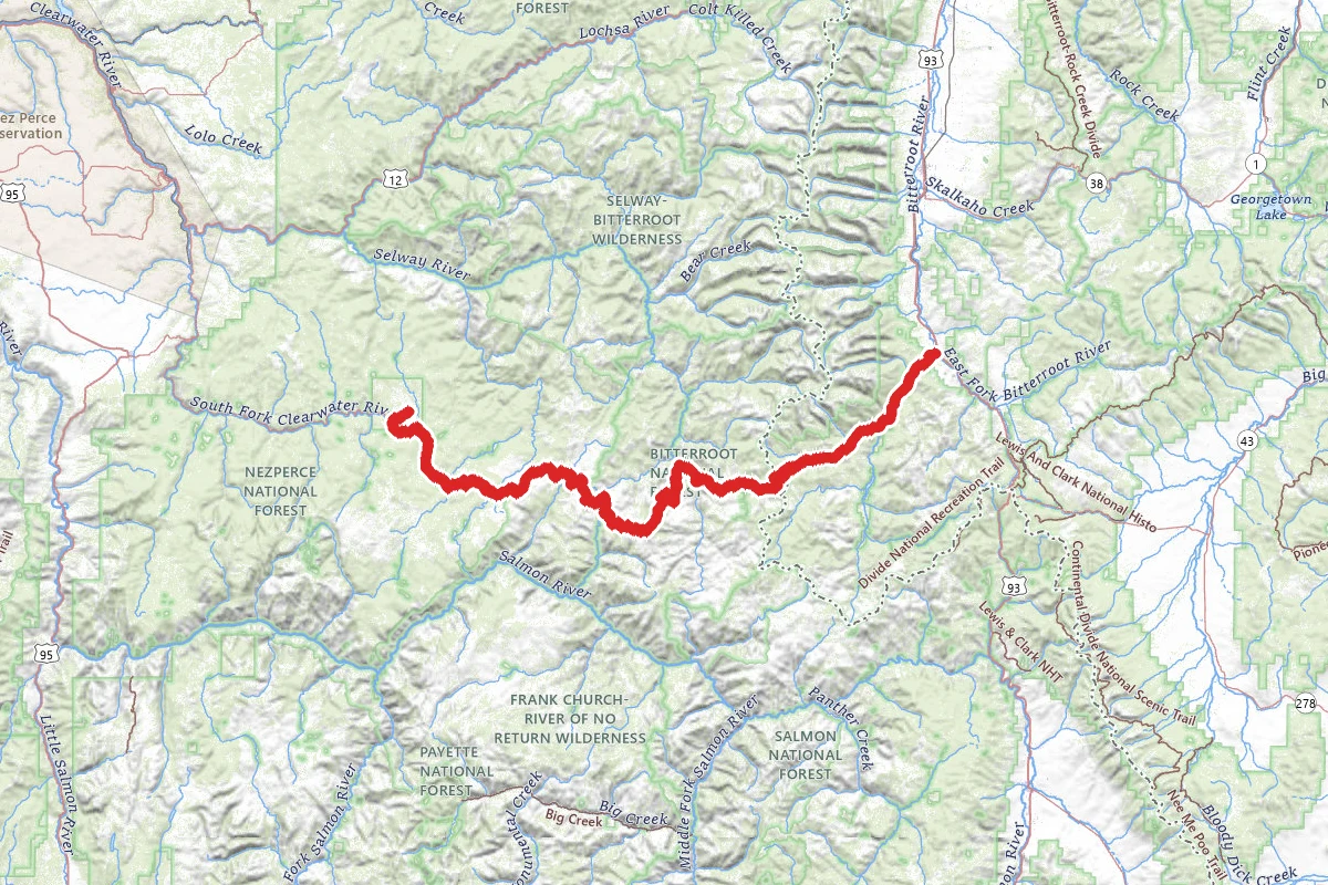 Magruder Corridor (Montana OHV Road)