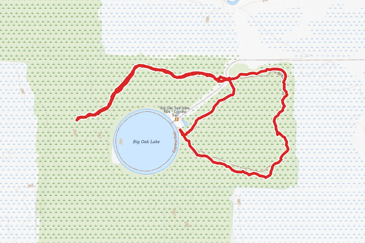 Big Oak Tree State Park Boardwalk Loop