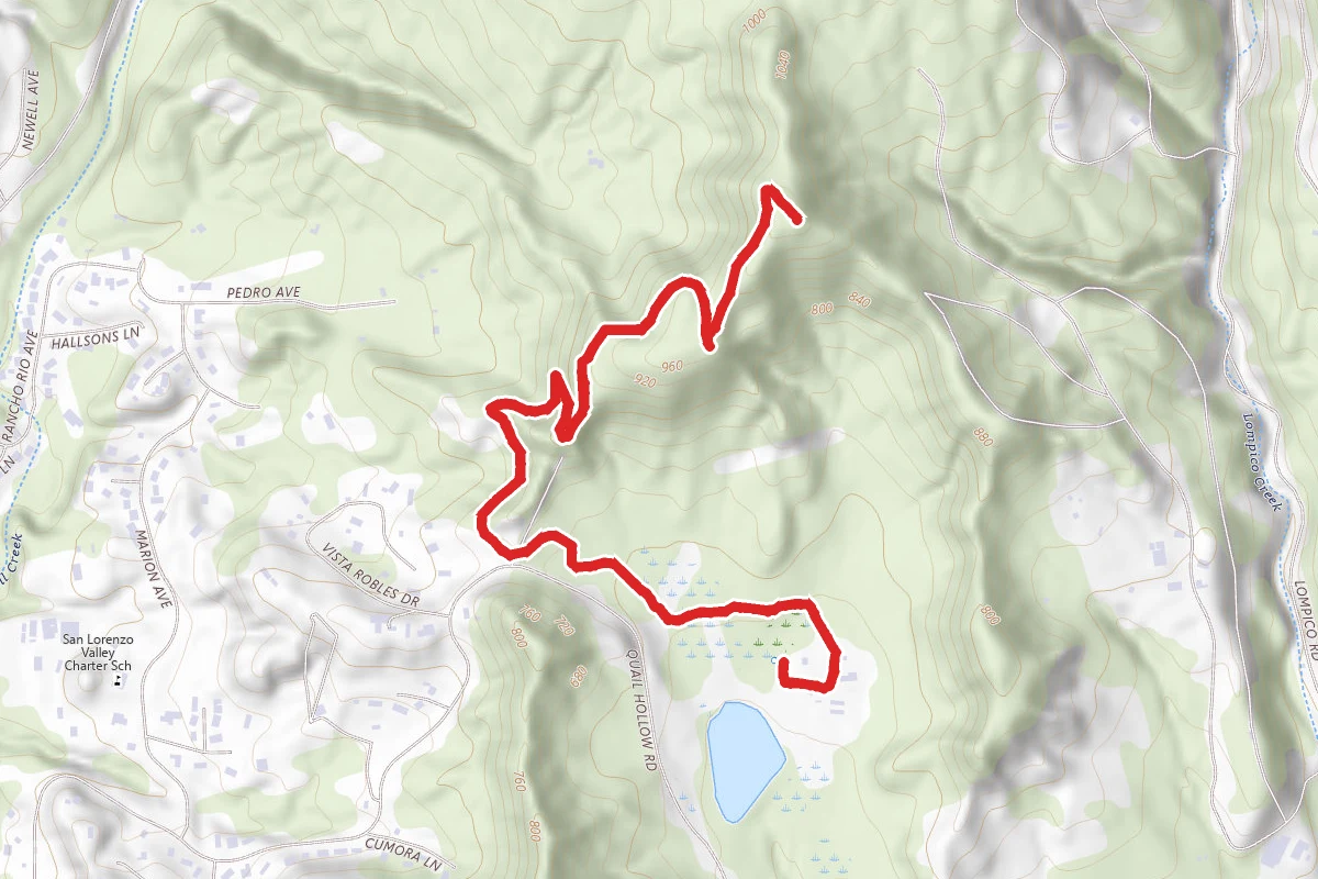 Sunset Trail to Vista Point