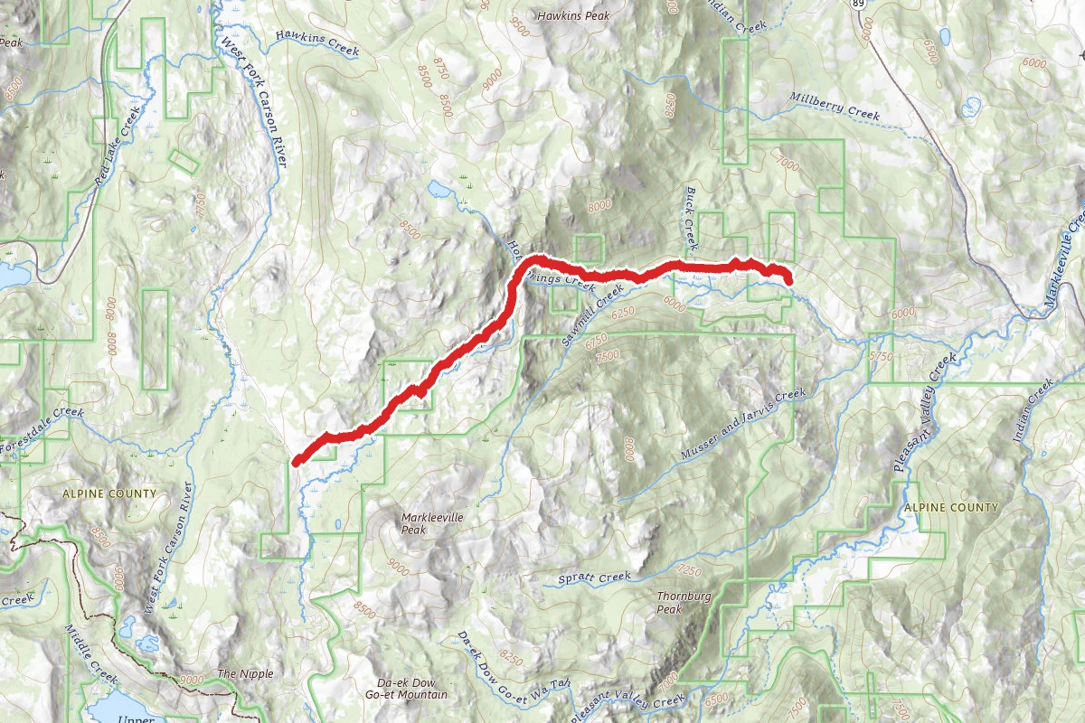 Charity Valley Trail
