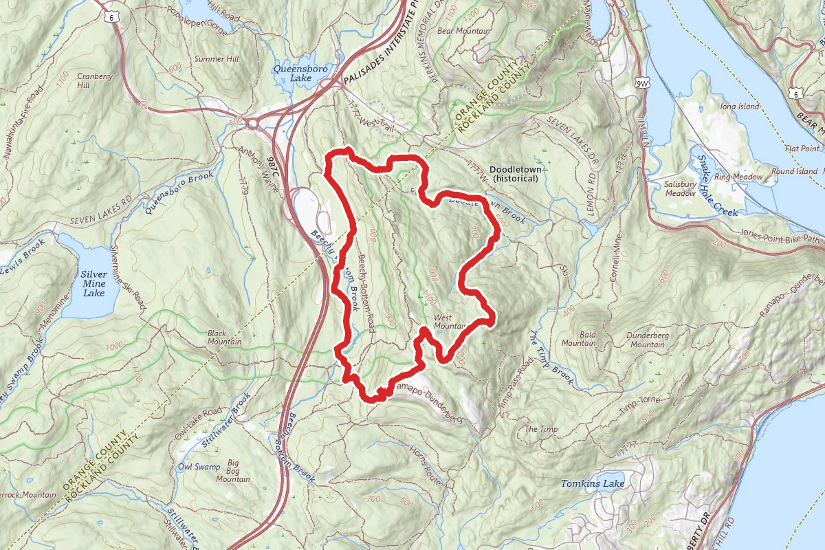 West Mountain and F Trail Loop