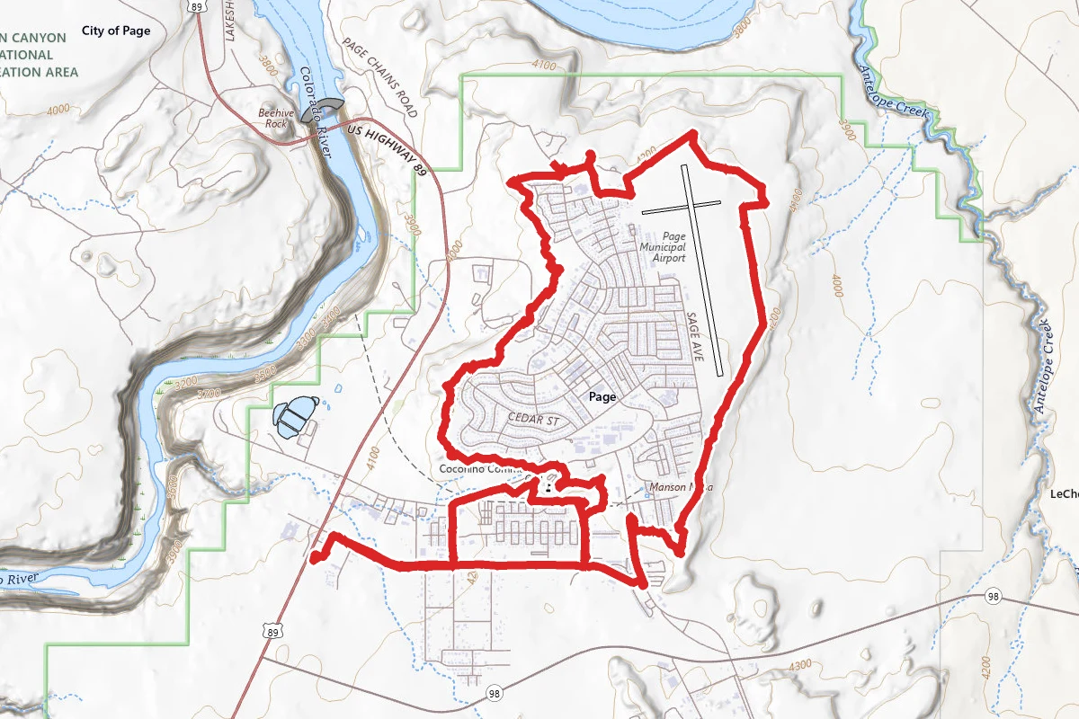 Page Mesa Trail