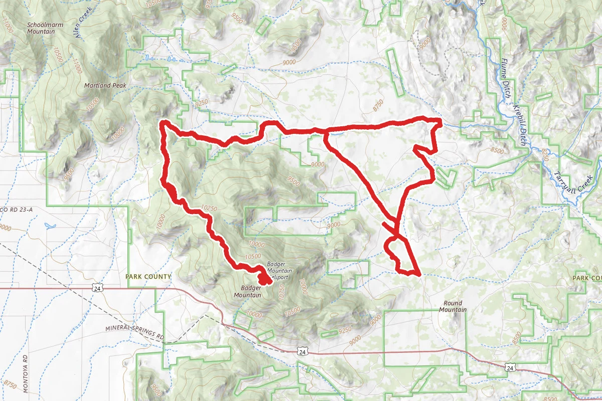 Two Towers OHV Route