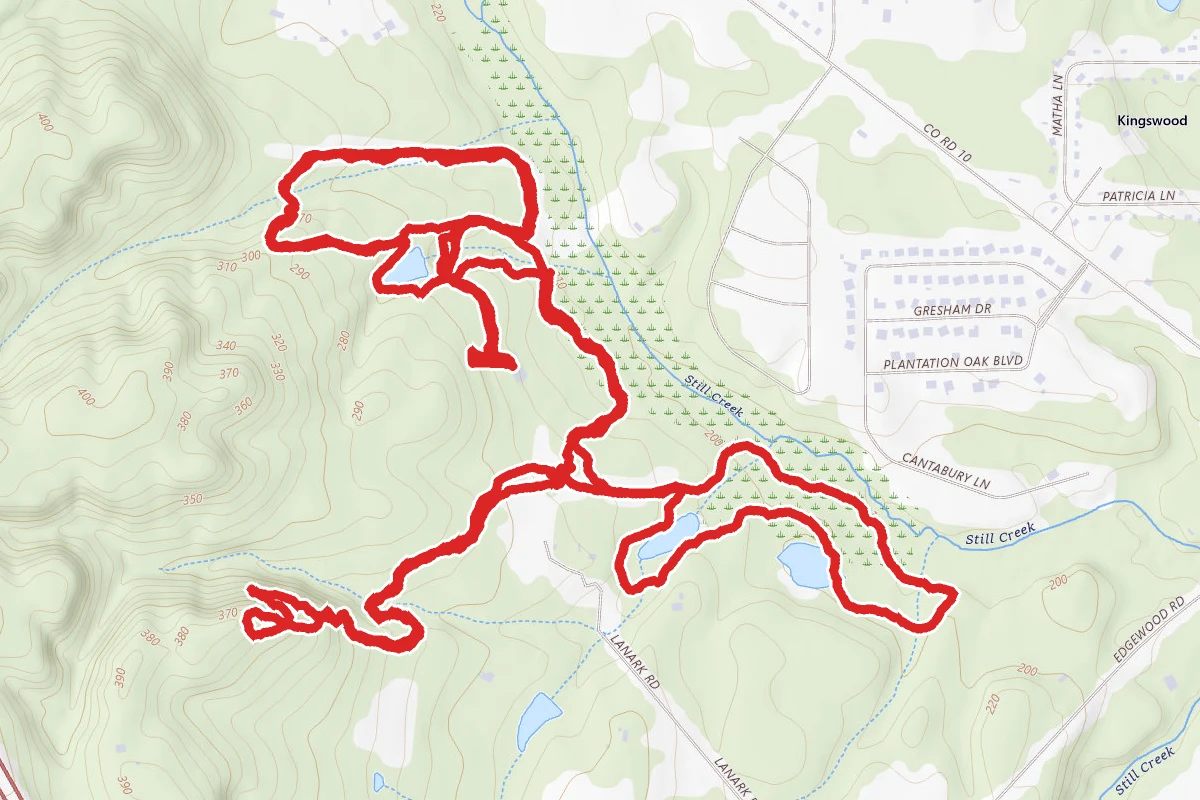 Turkey Ridge, Hill Top, and Still Creek Run Loop