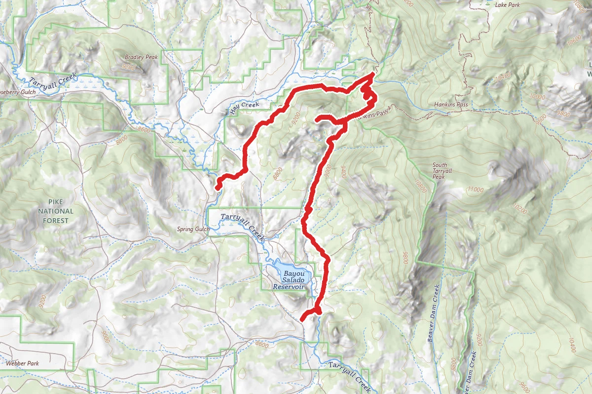 Brookside McCurdy Trail and Lizard Rock Trail
