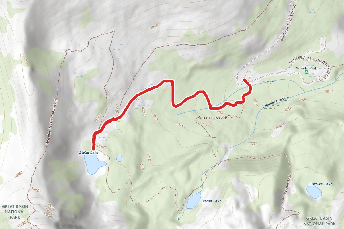 Stella Lake Trail