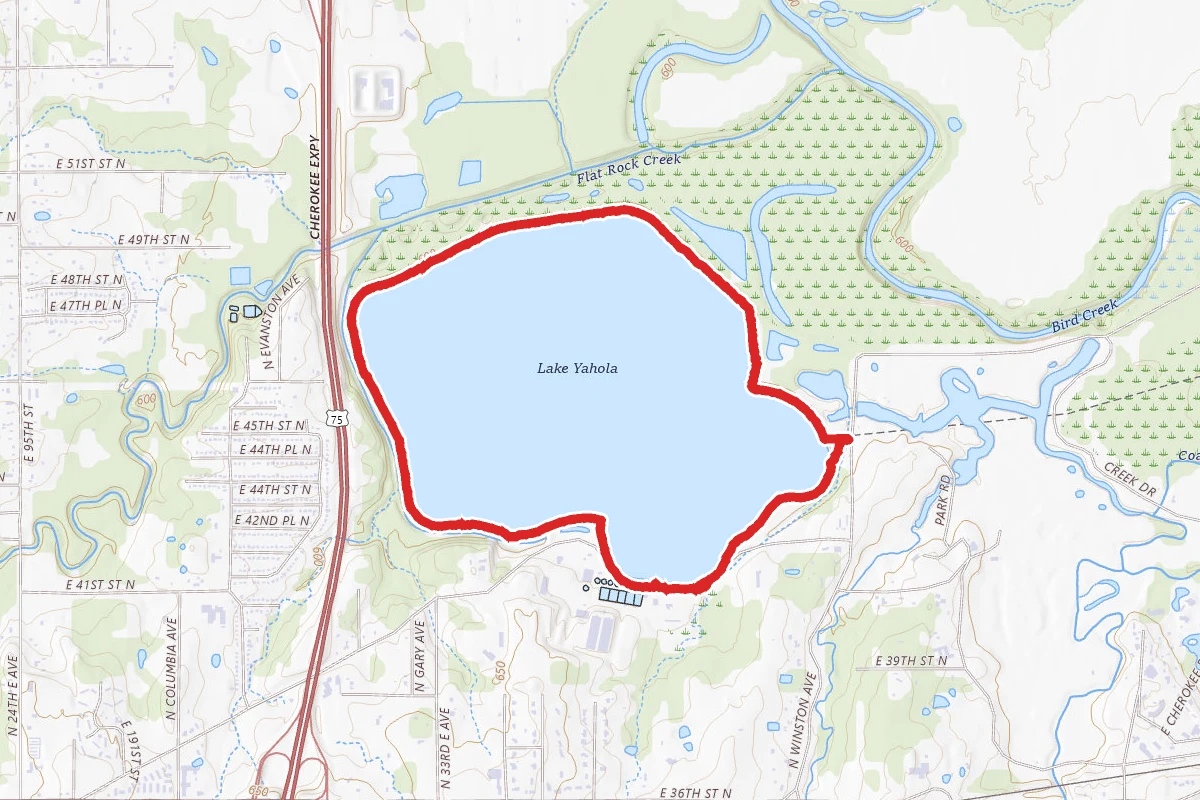 Lake Yahola Loop