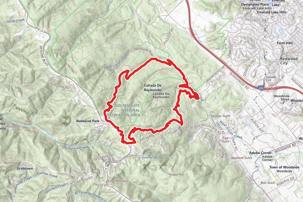 Lonely, Mount Redondo, Dean and Chinquapin Trail Loop