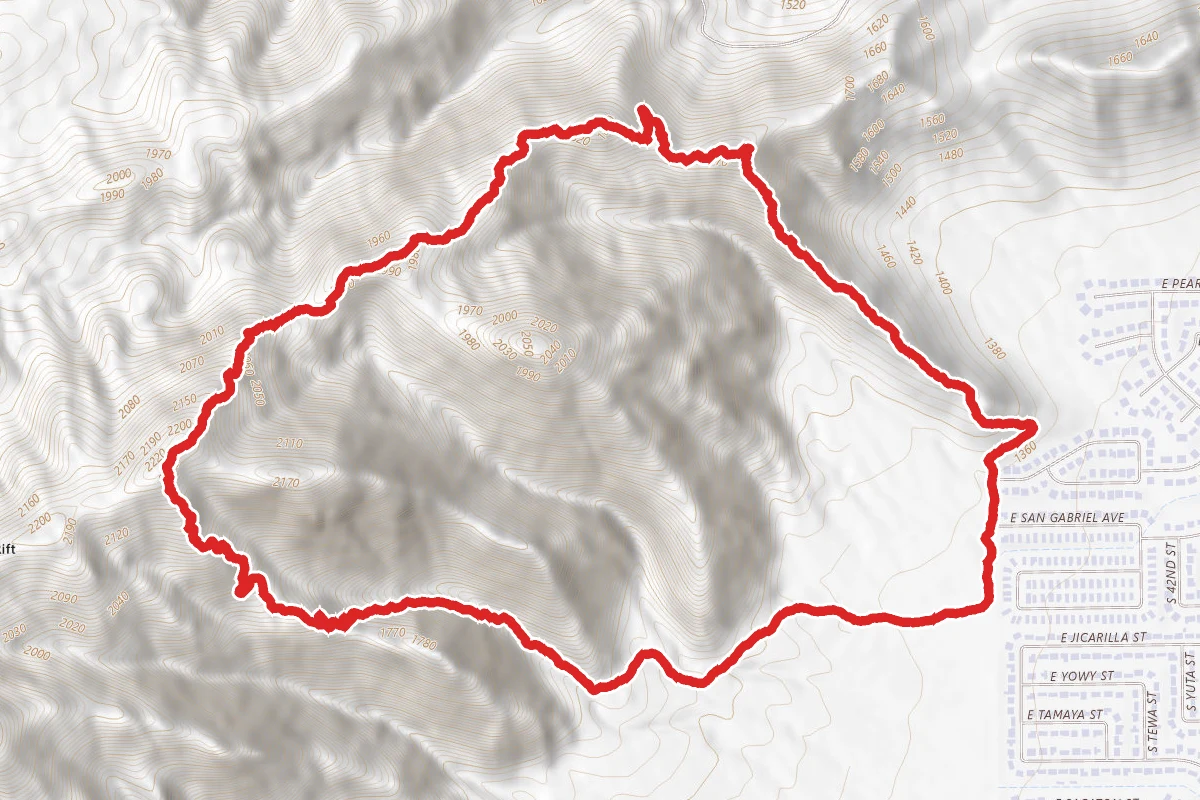 Marcos de Niza, Midlife Crisis, and Young Man Trails Loop